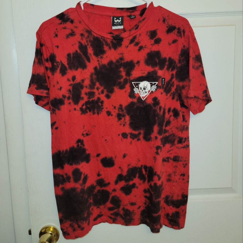Red and Black Tee shirt by WXYZ